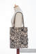 Shopping bag made of wrap fabric (100% cotton) - TIGER BLACK & BEIGE 2.0 #babywearing