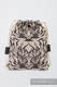Plecak/worek - 100% bawełna - TYGRYS CZARNY Z BEŻEM 2.0 - uniwersalny rozmiar 32cmx43cm #babywearing