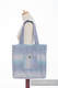 Bolso hecho de tejido de fular (100% algodón) - DIAMOND PLAID - talla estándar 37 cm x 37 cm #babywearing