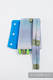 Drool Pads & Reach Straps Set, (60% cotton, 40% polyester) - DIAMOND ILLUSION LIGHT #babywearing