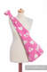 Hobo Bag made of woven fabric, 100 % cotton - SWEETHEART PINK & CREME 2.0 #babywearing