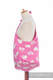Hobo Bag made of woven fabric, 100 % cotton - SWEETHEART PINK & CREME 2.0 #babywearing