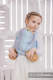 Żakardowa chusta dla lalek, 100% bawełna - LITTLE LOVE- BRYZA (drugi gatunek) #babywearing