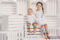LennyLegs Largos - calentadores para bebé - VANILLA LACE (grado B) #babywearing