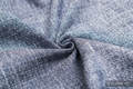 Tragetuch, Jacquardwebung (100% Baumwolle) - DENIM BLUE - Größe L (grad B) #babywearing