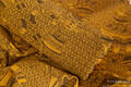 Baby Wrap, Jacquard Weave (60% cotton, 40% bamboo) - Cats Black&Orange - size M #babywearing