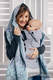 Długi kardigan - rozmiar S/M - Kolory Nieba (drugi gatunek) #babywearing