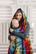 Long Cardigan - size 2XL/3XL - Rainbow Lace Dark (grade B) #babywearing