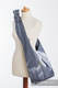 Hobo Bag made of woven fabric, 100% cotton - MOONLIGHT WOLF (grade B) #babywearing