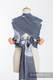 WRAP-TAI carrier Mini with hood/ jacquard twill / 100% cotton / MOONLIGHT WOLF #babywearing
