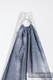Bandolera de anillas, tejido Jacquard (100% algodón) - con plegado simple - MOONLIGHT WOLF - long 2.1m #babywearing