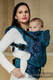 Ergonomische Tragehilfe, Größe Baby, Jacquardwebung, 100% Baumwolle - COLORS OF NIGHT - Zweite Generation #babywearing