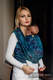 Żakardowa chusta do noszenia dzieci, bawełna - KOLORY NOCY  - rozmiar M #babywearing