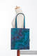 Einkaufstasche, hergestellt aus gewebtem Stoff (100% Baumwolle) - COLORS OF NIGHT (grad B) #babywearing
