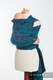 WRAP-TAI portabebé Mini con capucha/ jacquard sarga/100% algodón/ COLORS OF NIGHT #babywearing