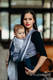 Baby Wrap, Jacquard Weave (100% cotton) - MOONLIGHT WOLF - size S #babywearing