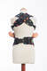 Ergonomic Carrier, Baby Size, jacquard weave 100% cotton - POLKA DOTS RAINBOW DARK - Second Generation #babywearing