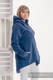 Asymmetrical Fleece Hoodie for Women - size L - Blue (grade B) #babywearing