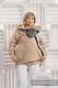 Asymmetrischer Fleece Pullover für Frauen - Größe XXL - Cafe Latte #babywearing