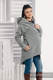 Asymmetrical Fleece Hoodie for Women - size XXL - Grey #babywearing