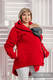 Asymetryczna Bluza Polarowa Damska - rozmiar XL - Czerwona #babywearing