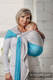 Bandolera de anillas Línea Básica - LARIMAR - 100% algodón,  tejido de sarga cruzada - con plegado simple - standard 1.8m (grado B) #babywearing