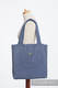 Shoulder bag made of wrap fabric (60% cotton, 40% bamboo) - LITTLE LOVE - AQUA - standard size 37cmx37cm #babywearing