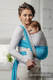 Basic Line Baby Sling - LARIMAR, Broken Twill Weave, 100% cotton, size M (grade B) #babywearing