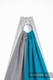Bandolera de anillas Línea Básica - SODALITE - 100% algodón,  tejido de sarga cruzada - con plegado simple - long 2.1m #babywearing