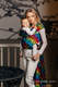 WRAP-TAI carrier Toddler with hood/ jacquard twill / 100% cotton / RAINBOW STARS DARK #babywearing