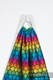 Ringsling, Jacquard Weave (100% cotton) - with gathered shoulder - RAINBOW STARS DARK - long 2.1m #babywearing