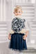 Écharpe pour poupées, jacquard, 100 % coton - GRIS CAMO   #babywearing