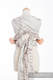 WRAP-TAI carrier Mini with hood/ jacquard twill / 100% cotton / SYMPHONY CREAM & BROWN  #babywearing
