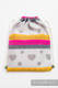 Plecak/worek - 100% bawełna - KAWOWA KORONKA 2.0 - uniwersalny rozmiar 32cmx43cm #babywearing