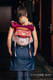 Nosidło Klamrowe ONBUHIMO z tkaniny żakardowej (100% bawełna), rozmiar Standard - WIŚNIOWA KORONKA 2.0 #babywearing