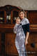 Żakardowa chusta kółkowa do noszenia dzieci, bawełna, ramię bez zakładek - GALOP  - long 2.1m #babywearing