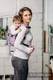 Lenny Buckle Onbuhimo baby carrier, standard size, jacquard weave (100% cotton) - COLOURS OF FANTASY #babywearing