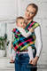 WRAP-TAI carrier Toddler, diamond weave - 100% cotton - with hood, DIAMOND PLAID #babywearing