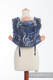 Nosidło Klamrowe ONBUHIMO z tkaniny żakardowej (100% bawełna), rozmiar Standard - SYMFONIA GRANAT Z SZARYM #babywearing