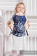 Doll Carrier made of woven fabric, 100% cotton - SYMPHONY NAVY BLUE & GREY #babywearing