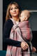 Baby Wrap, Herringbone Weave (100% cotton) - LITTLE HERRINGBONE ELEGANCE - size L (grade B) #babywearing
