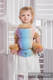 Mochila portamuñecos hecha de tejido, 100% algodón - BIG LOVE RAINBOW (grado B) #babywearing