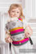 Doll Carrier made of woven fabric, 100% cotton  - COFFEE LACE 2.0 #babywearing