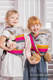 Doll Sling, Jacquard Weave, 100% cotton - COFFEE LACE 2.0 #babywearing