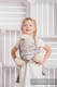 Écharpe pour poupées, jacquard, 100 % coton - SYMPHONY CREAM  & BROWN (grade B) #babywearing