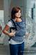 Ergonomic Carrier, Toddler Size, jacquard weave 100% cotton - FOR PROFESSIONAL USE EDITION - ENIGMA 1.0, Second Generation #babywearing