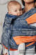 WRAP-TAI mini avec capuche, jacquard/ 100% coton / VERSION POUR USAGE PROFESSIONNEL - ENIGMA 2.0  #babywearing