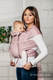 WRAP-TAI carrier Toddler with hood/ jacquard twill / 100% cotton / PAISLEY PURPLE & CREAM #babywearing