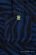 Shoulder bag made of wrap fabric (100% cotton) - ZEBRA BLACK & NAVY BLUE  - standard size 37cmx37cm #babywearing