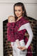 WRAP-TAI carrier Mini with hood/ jacquard twill / 100% cotton / CHEETAH BLACK & PINK #babywearing